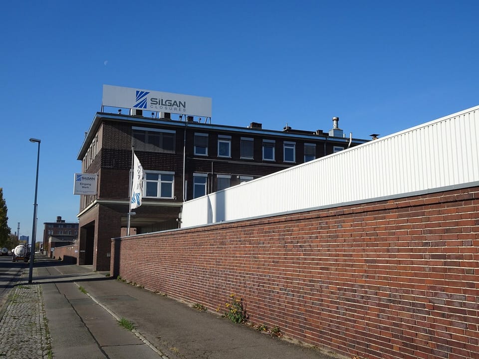 Silgan Closures plant on Hansastrasse in Hannover, Germany